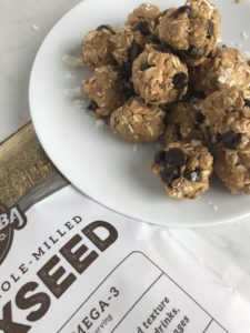 oat and nut butter energy balls