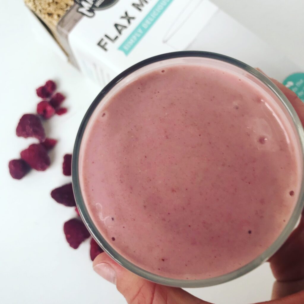 AntiInflammatory PB & J Smoothie Manitoba Flax Seed Milling Company