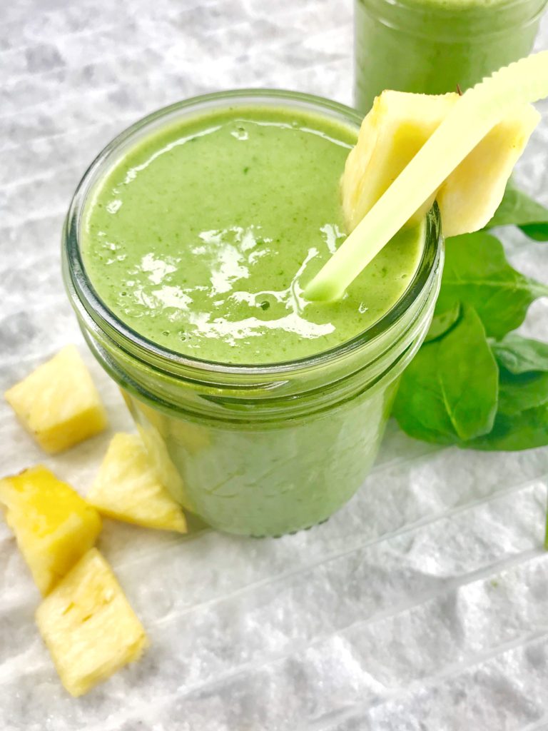 pina colada green smoothie