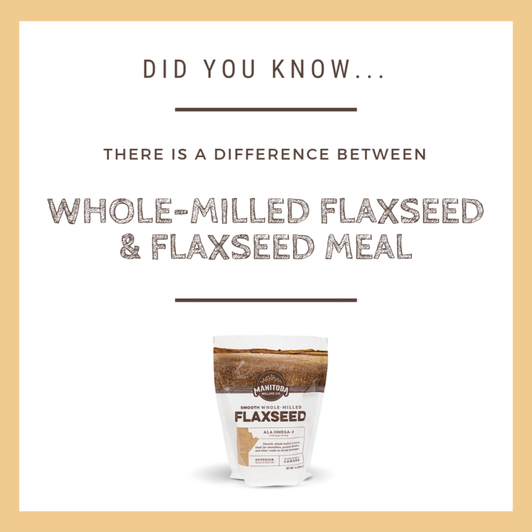 Whole-Milled Flaxseed Vs. Flaxseed Meal: There's A Difference ...