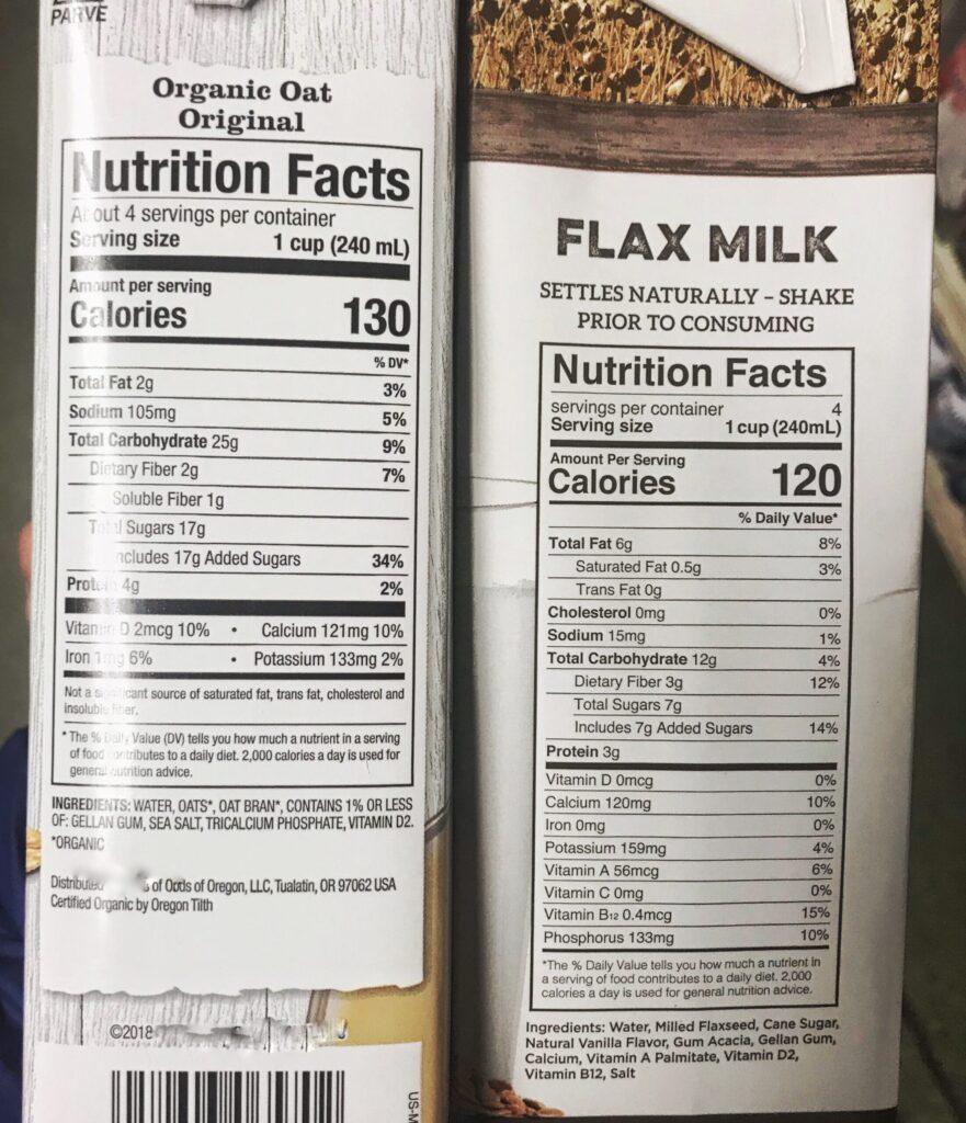 Oat Milk vs Flax Milk What's the Difference? Manitoba Flax Seed