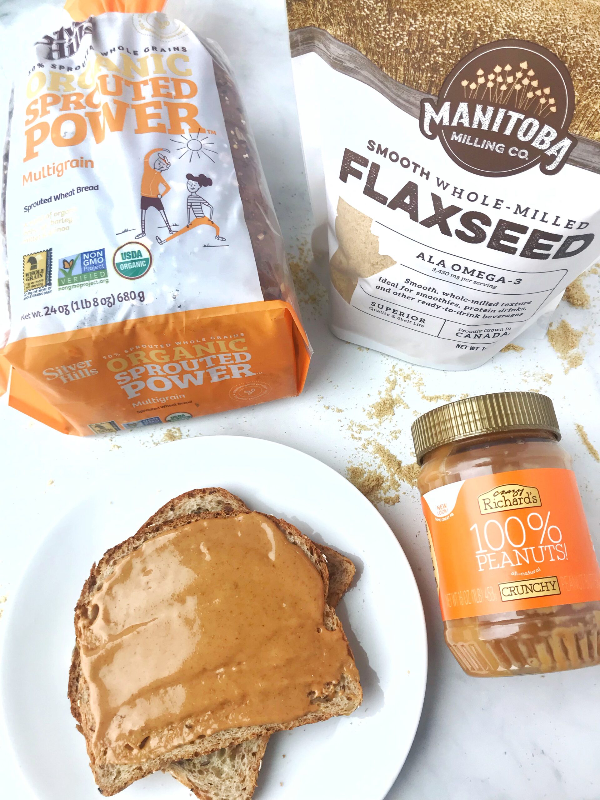 Flaxseed Peanut Butter Manitoba Flax Seed Milling Company