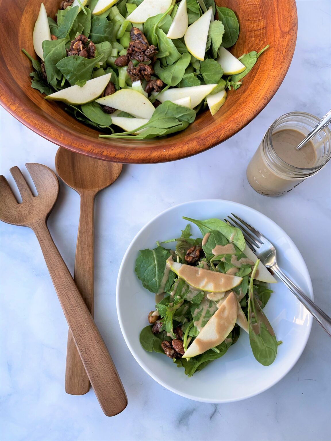 holiday-salad-with-creamy-balsamic-dressing-manitoba-flax-seed