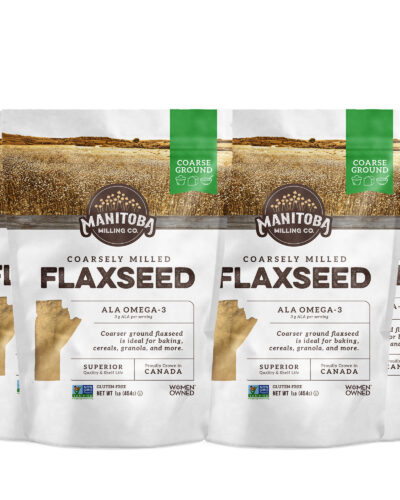 6-pack Coarsely Milled Flaxseed