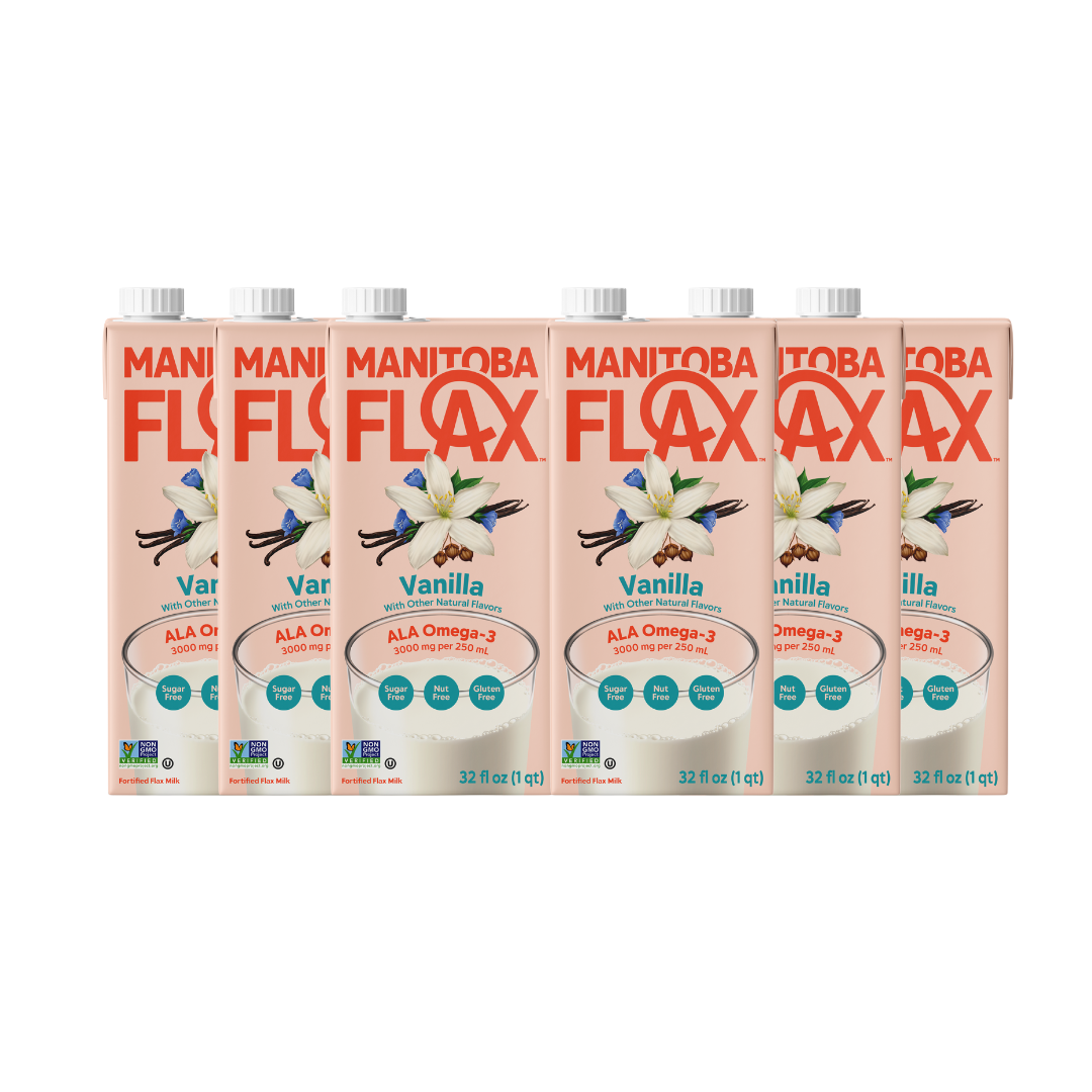 US Vanilla Flax Milk 6 pack