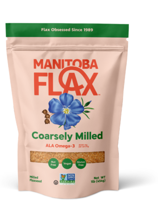 Coarsely Milled Flaxseed