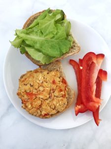 Hawaiian veggie burger recipe