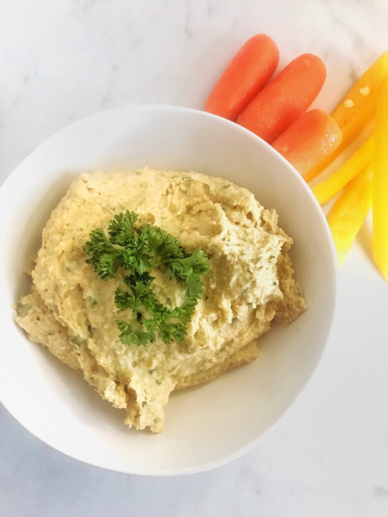 roasted garlic hummus healthy